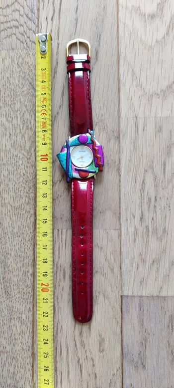 Montre femme rouge