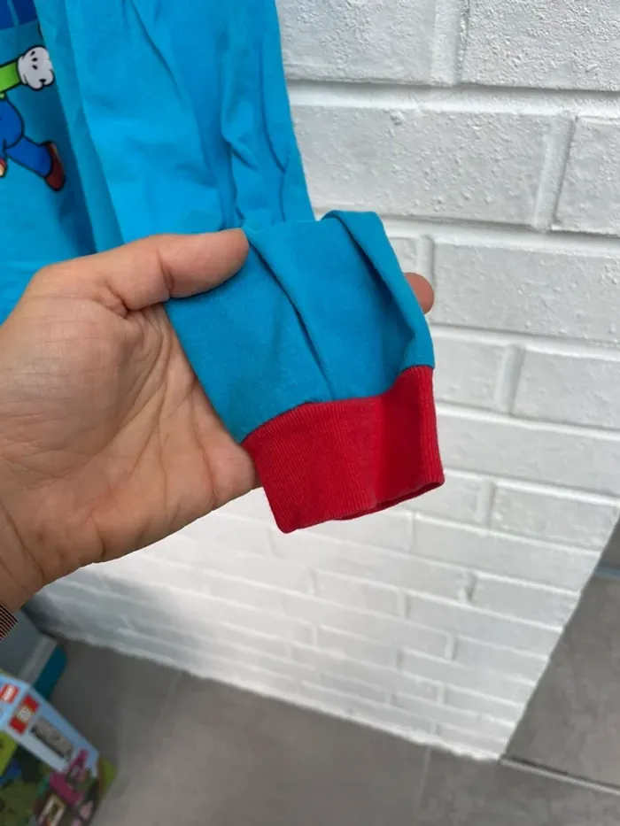 Haut pyjama Super Mario 10-12 ans - photo numéro 3