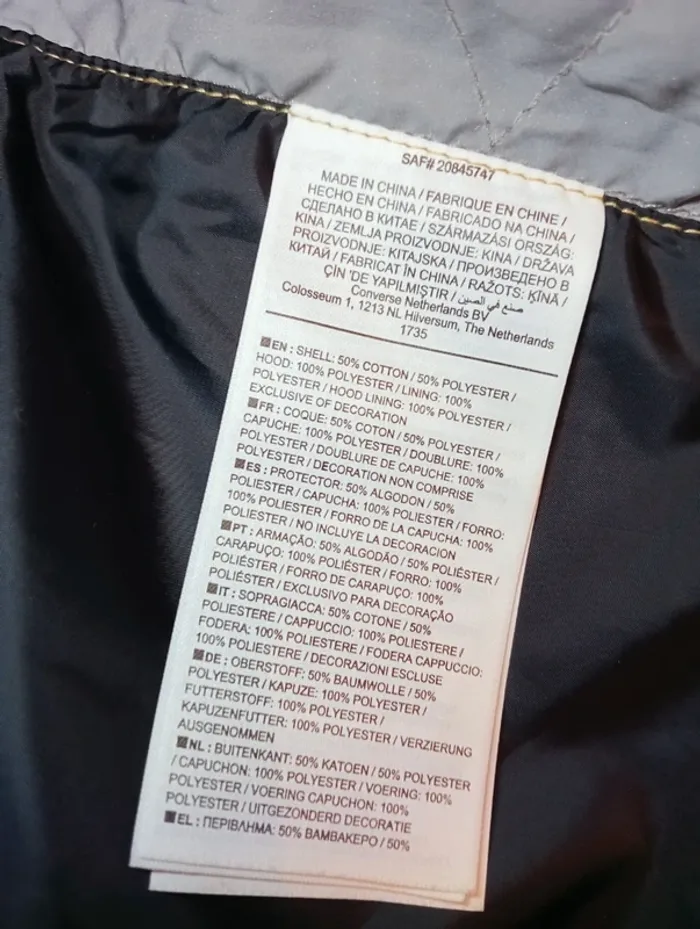 Veste converse X faith connexion - photo numéro 8