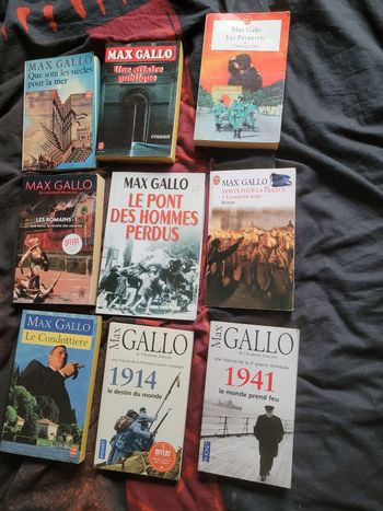 Livres de poche Max Gallo