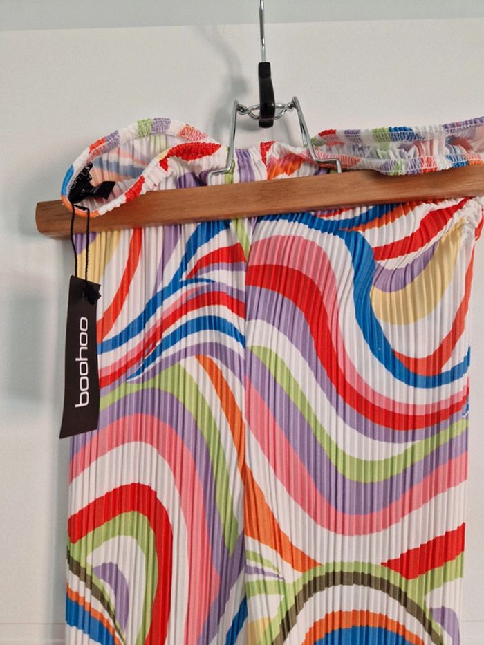 🦋 Coup de cœur – Robe bustier multicolore Boho neuve 🌈 - photo numéro 6