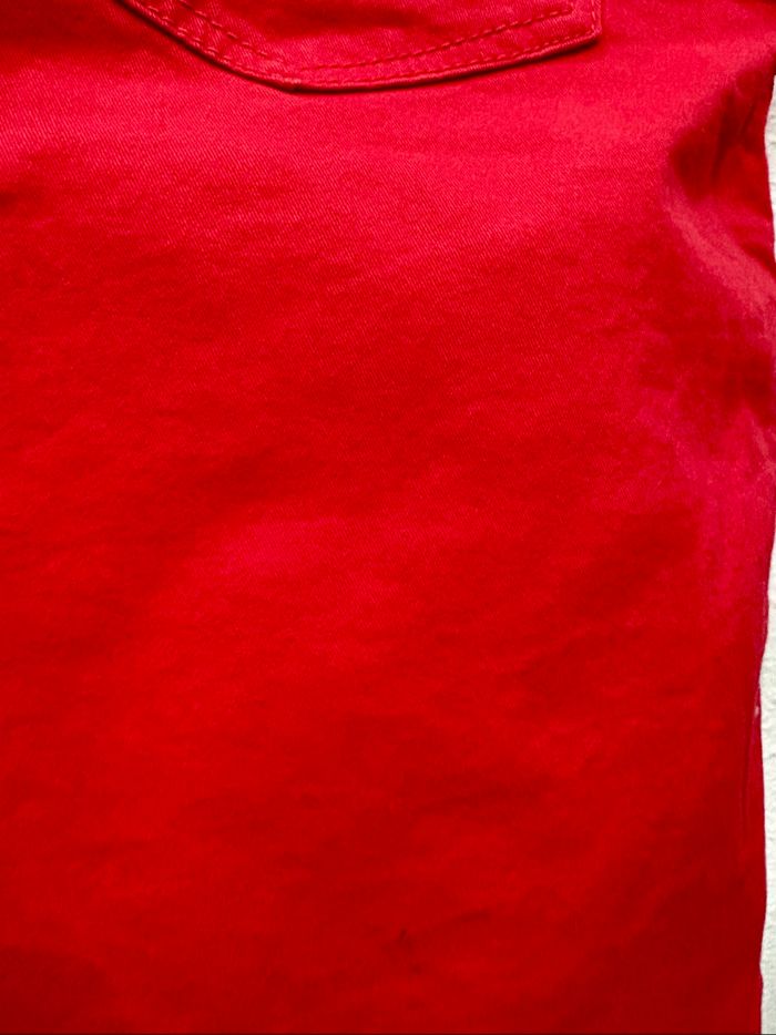 Jupe droite rose unie Camaïeu - Taille 42 - photo numéro 5