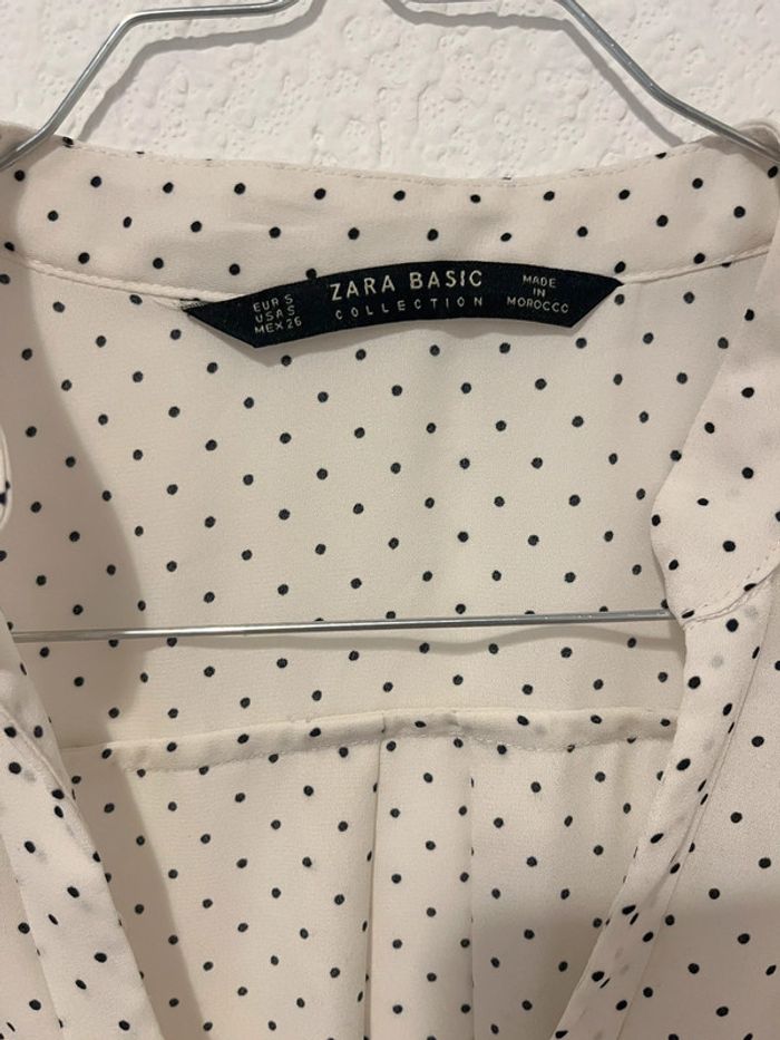 Blouse en voilage Zara - photo numéro 3