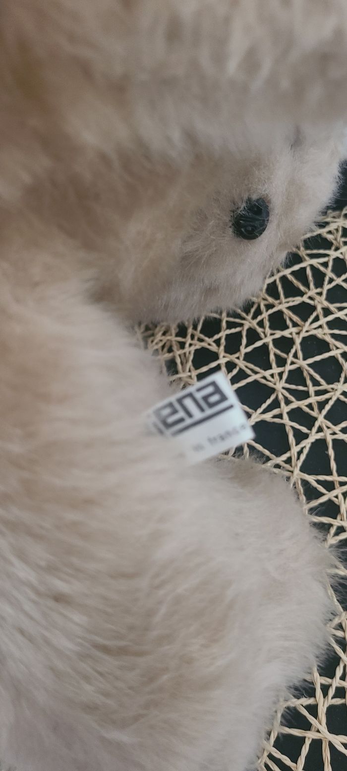 peluche ours vintage eluz collection ou décoration - photo numéro 7