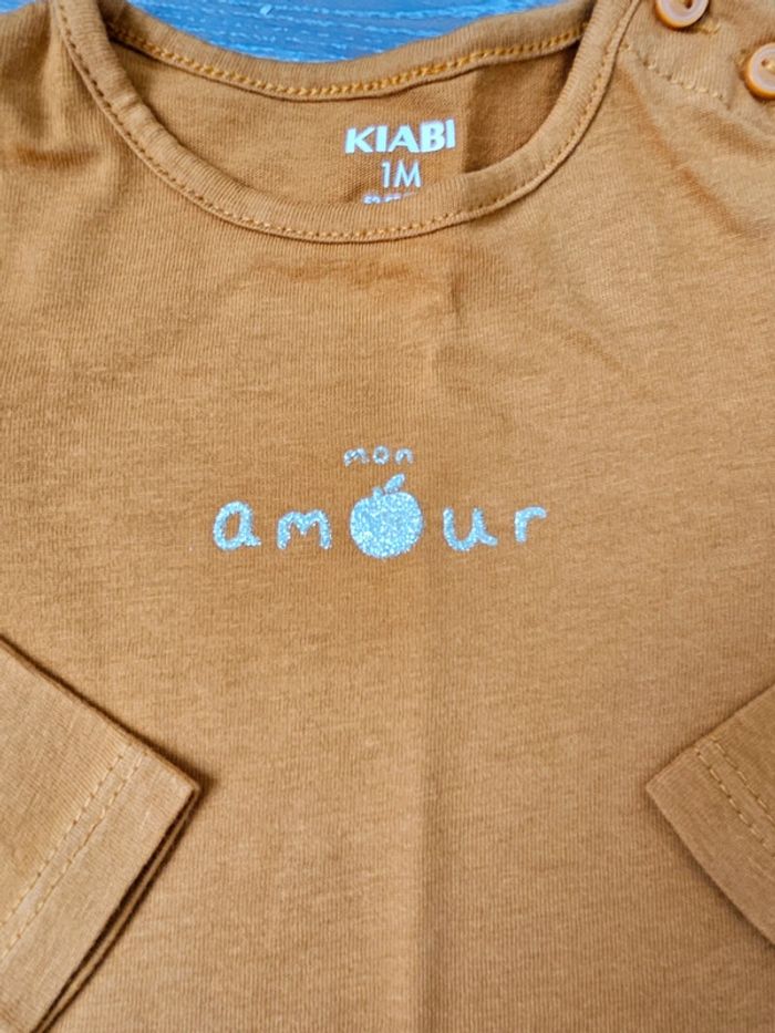 Tshirt fille 1 mois - photo numéro 3