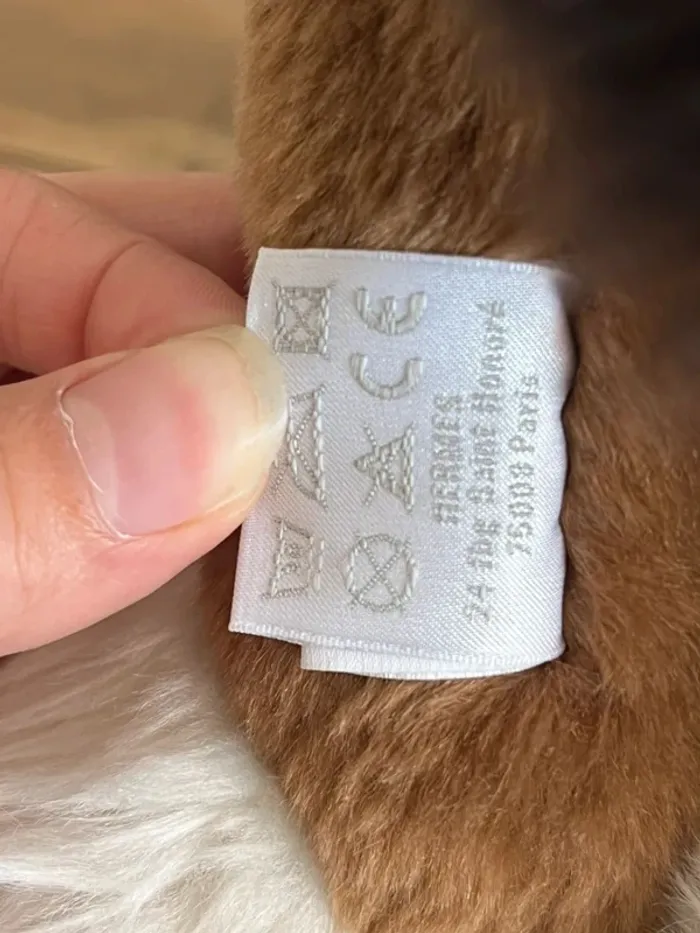 Peluche cheval Hermy petit modèle Hermes - photo numéro 7