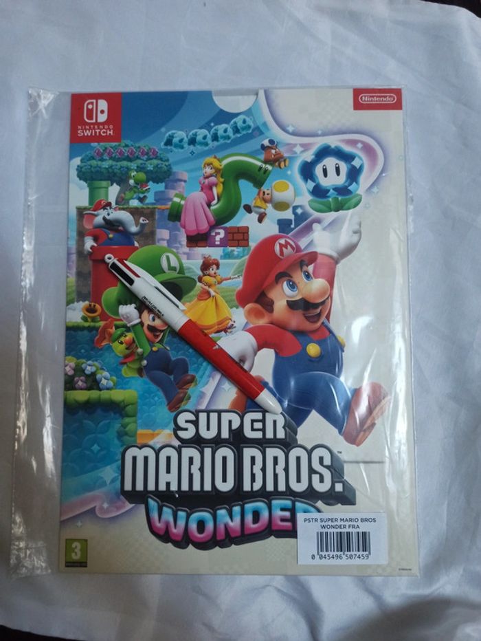 Bic + pochette Mario Bros