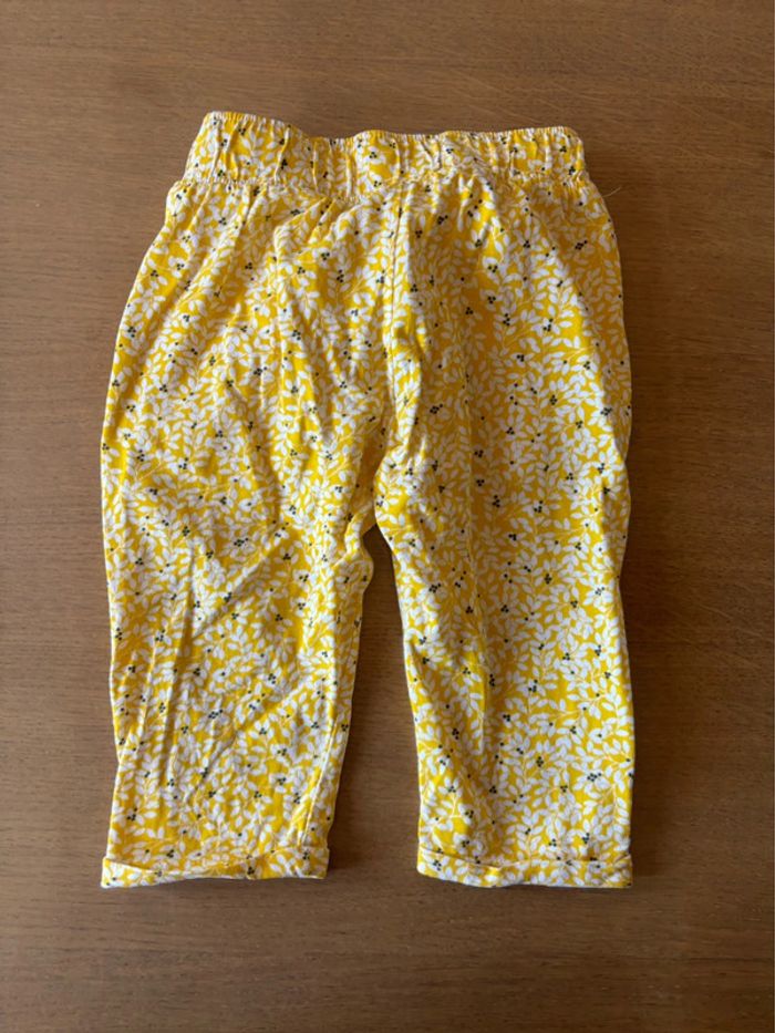 Pantalon jaune et blanc - photo numéro 2