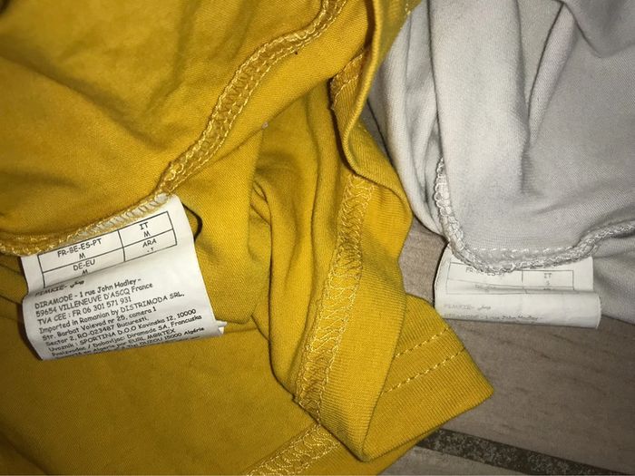 Lot débardeur jaune et blanc S pimkie - photo numéro 4