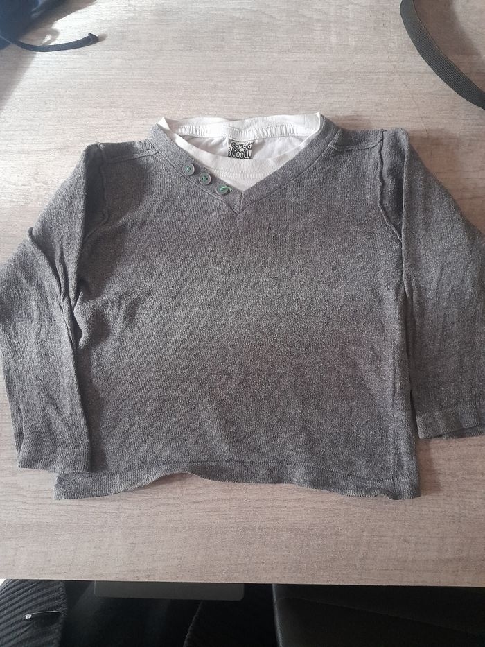 Petit pull TAO garçon 24 mois