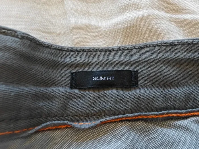 Pantalon homme Chino gris - photo numéro 5