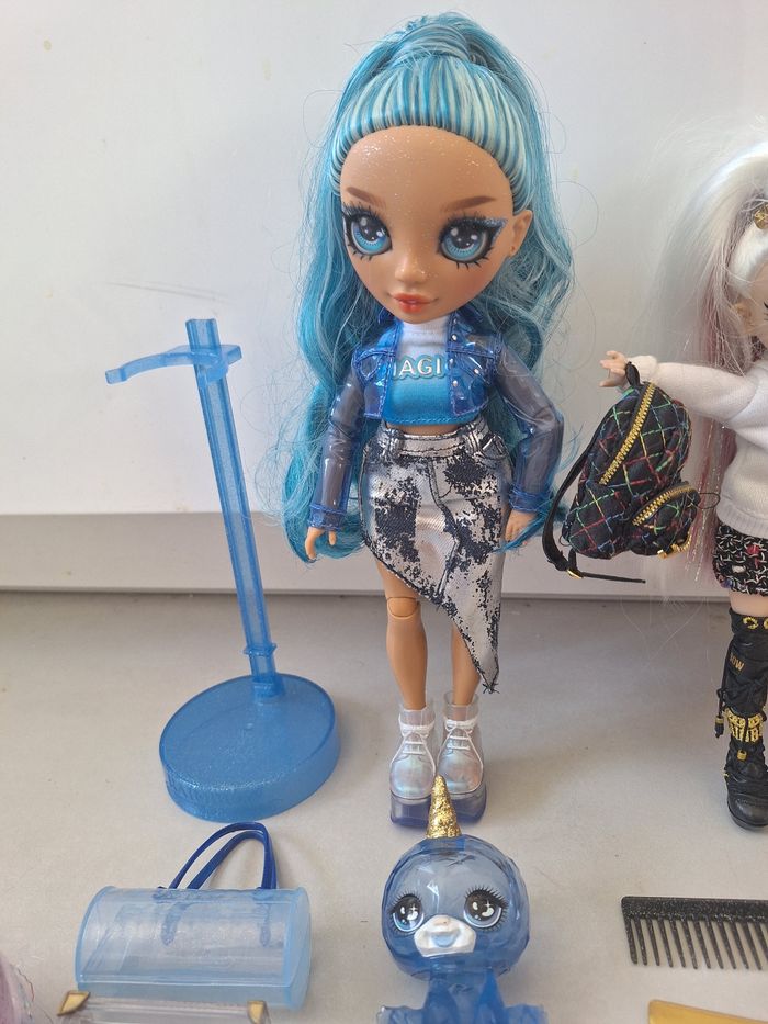 Lot poupées rainbow high avec dressing et accessoires - photo numéro 5