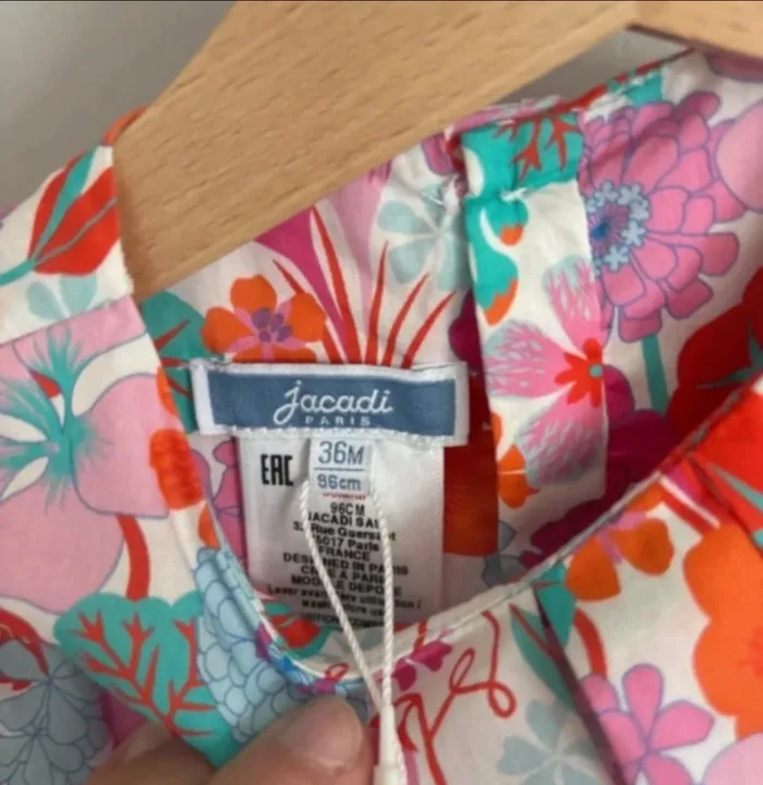 Jacadi Blouse Liberty 36M - Neuve avec étiquette - photo numéro 3