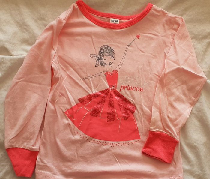 Pyjama fin 2 pièces fille 4-5 ans / Zeeman - photo numéro 3