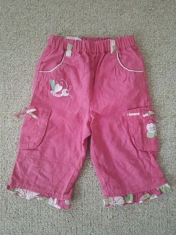 Pantalon rose, 12 mois
