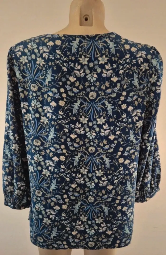Chemisier blouse blancheporte taille Xl - photo numéro 3