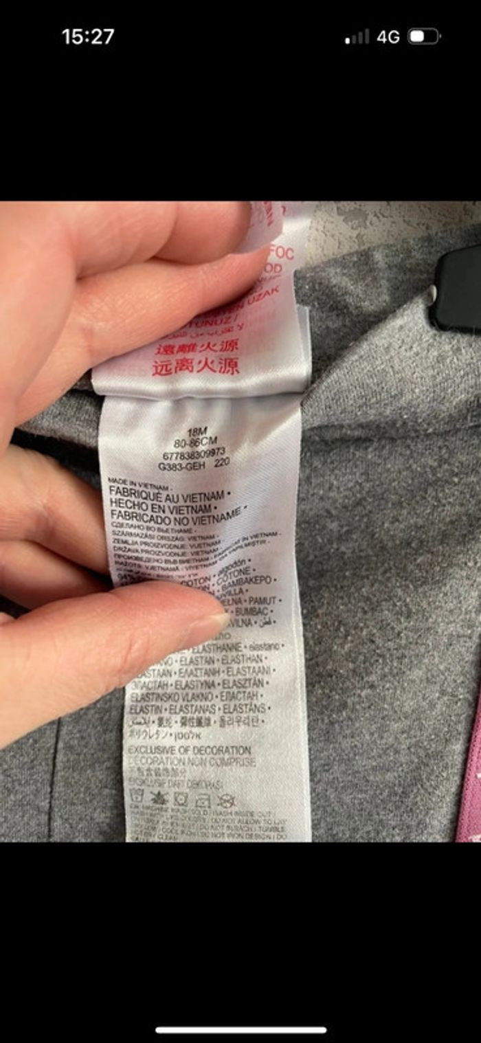 Legging nike taille 18 mois - photo numéro 3