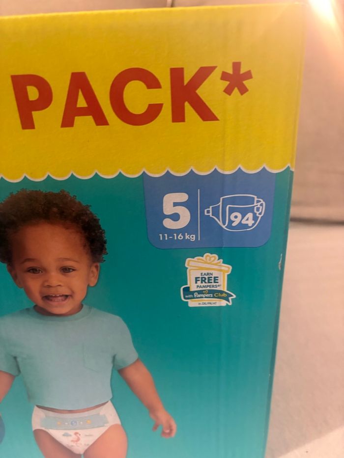 Maxi pck Pampers baby dry taille 5 - photo numéro 3