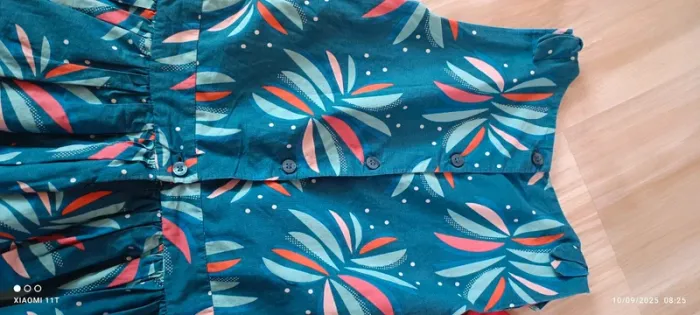 2 robes lot robe manche courte okaidi 6 ans paris - photo numéro 3