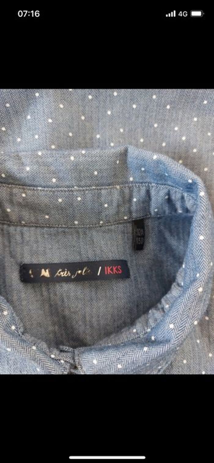 Chemise IKKS taille 12 ans - photo numéro 4