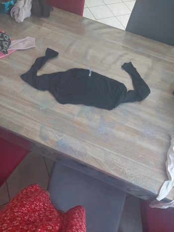 Gilet noir fille léger 12 ans