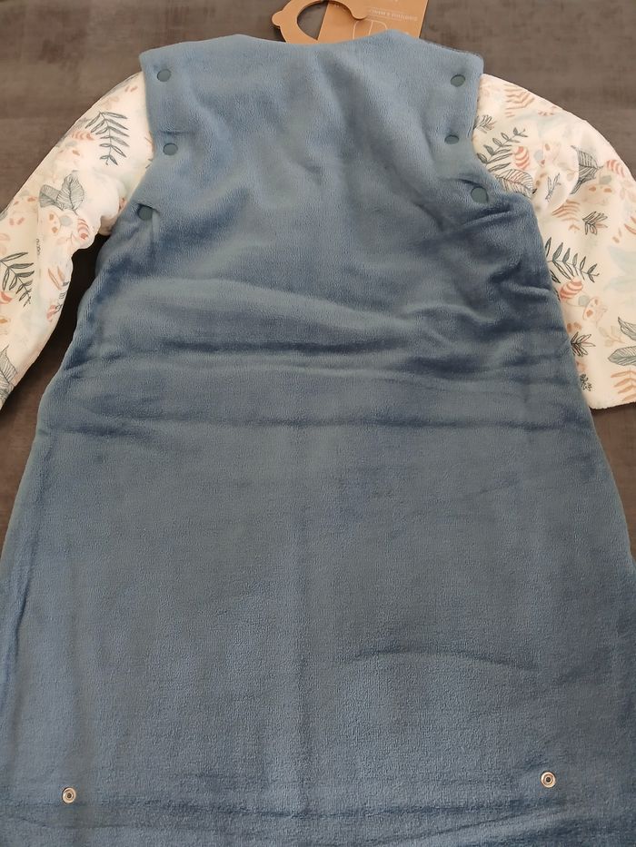 turbulette gigoteuse garcon en velours petit beguin 6/18mois 68/86cm - photo numéro 4