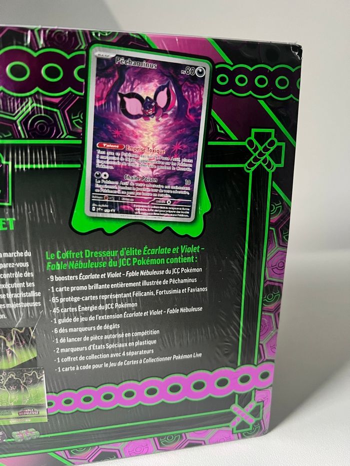 Etb coffret dresseur d’élite fable nébuleuse ev6.5 ev06.5 cartes Pokémon - photo numéro 3