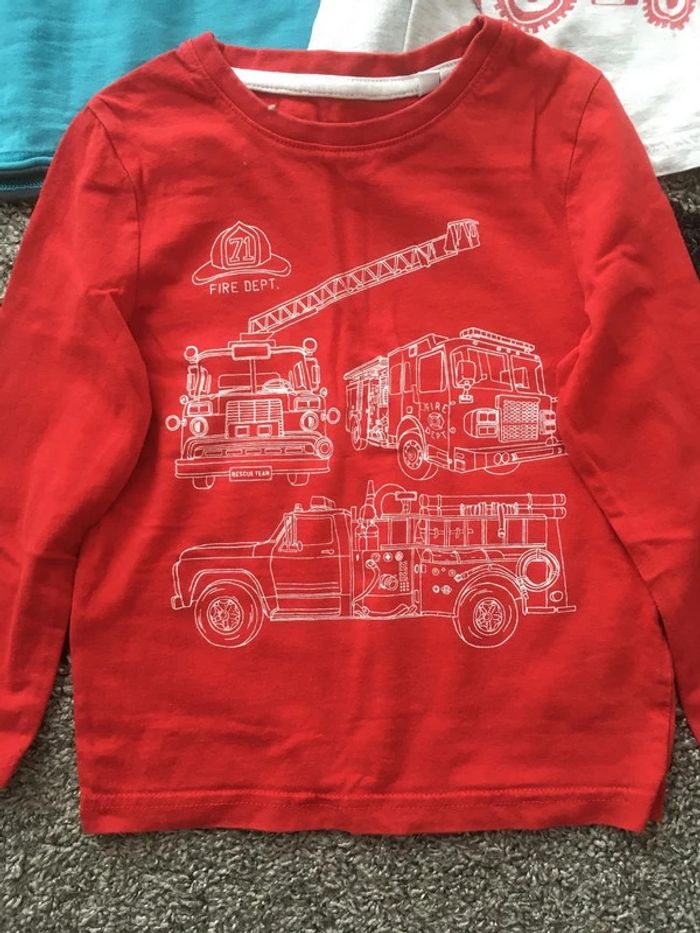 T-shirts C&A manches longues (lot de 3, taille110-116) - photo numéro 2