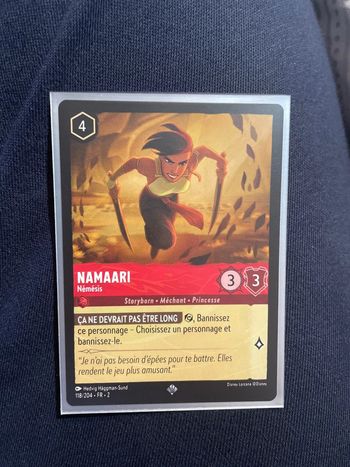 Namaari Super rare Lorcana