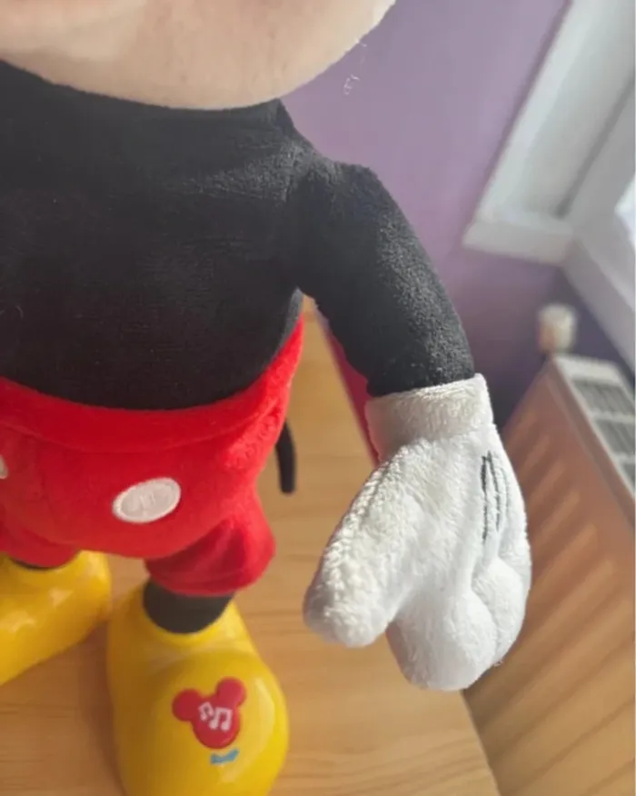 Mickey peluche parlante - photo numéro 4