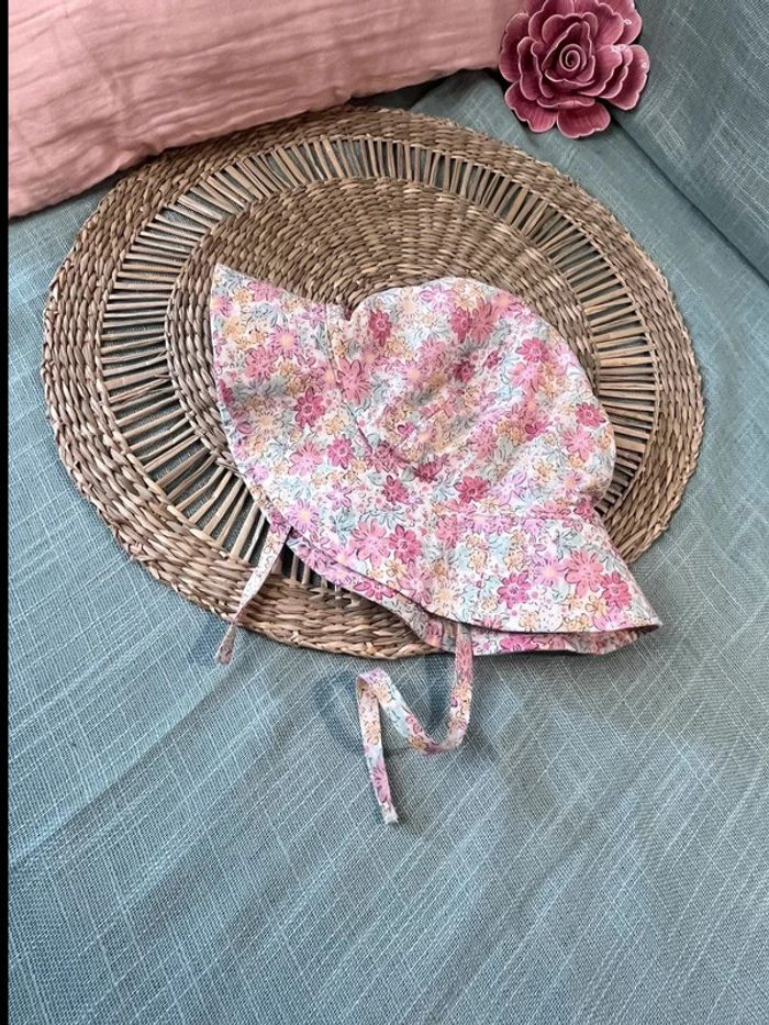 Chapeau liberty taille 6-12 mois 46-48 cm - photo numéro 4