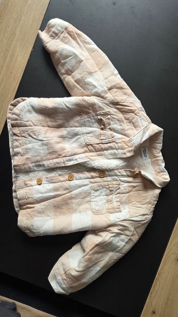 Veste a carreaux tape a l'œil 24m