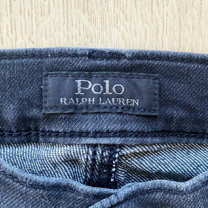 Polo Ralph Lauren Slim Jeans Noir Femme Exclusive Vintage Eldridge Skinny N°14 Collection (Taille XS) - photo numéro 9