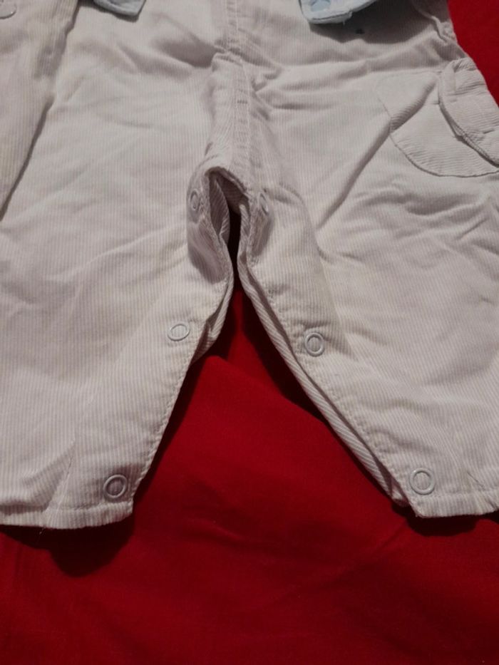 Ensemble salopette et gilet taille 3 mois - photo numéro 5