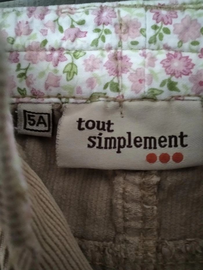 pantalon beige tout simplement 5 ans - photo numéro 2