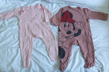 Lot pyjamas mi-saison 6 mois 