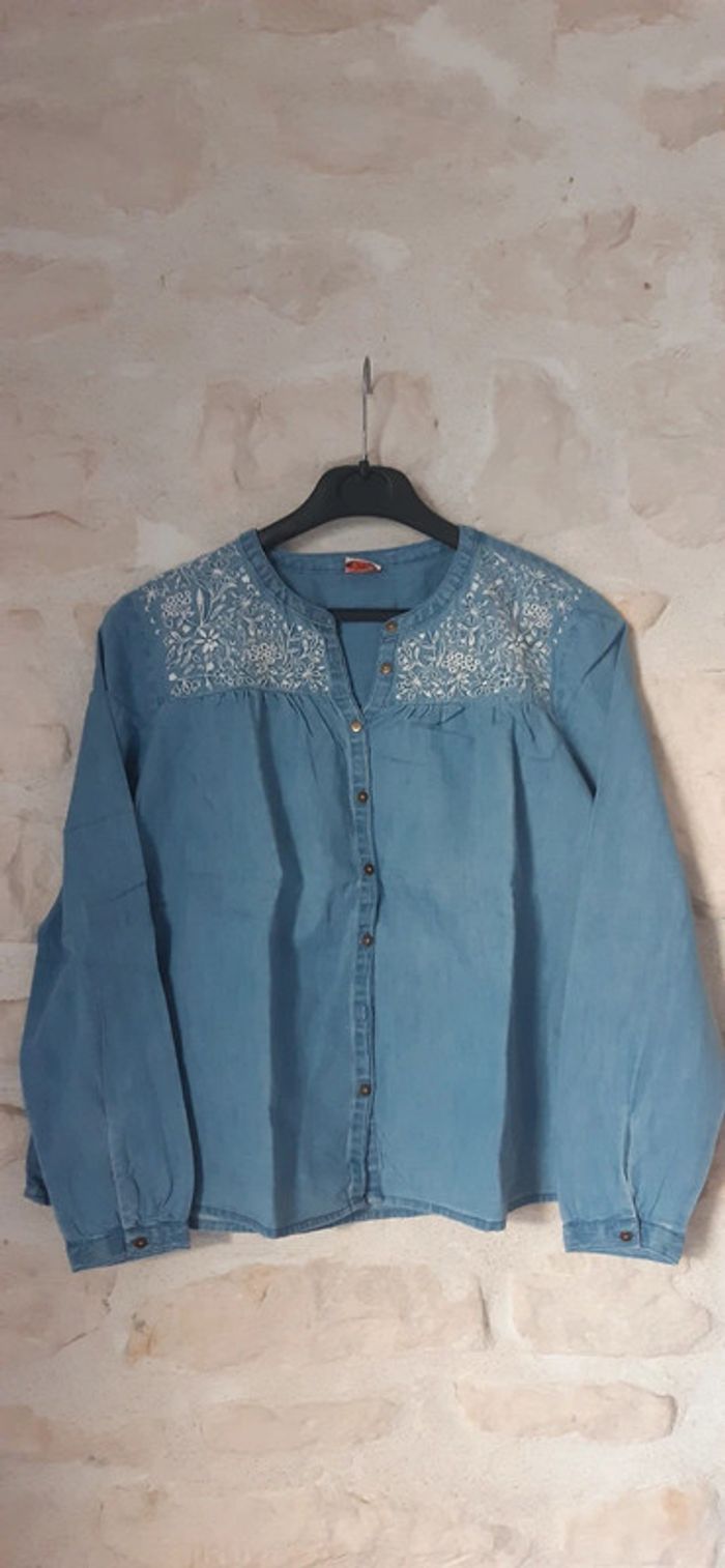 Tunique en jean Tap à l'oeil 14 ans
