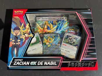 Coffret Pokémon Zacian Ex de Nabile EV09 Aventure Ensemble Neuf FR