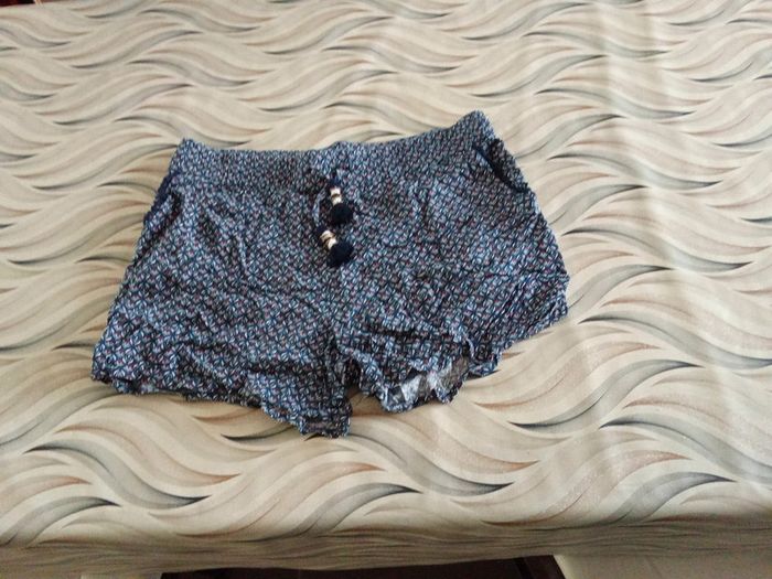 Short été motif éventail la Halle taille xl