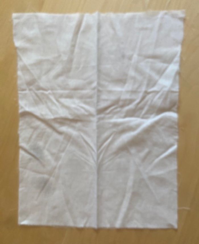 Chute de tissu doublure coton blanc unis - photo numéro 2