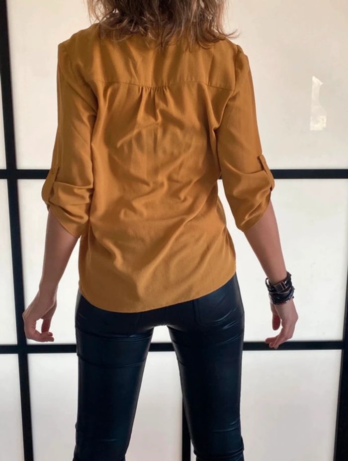 🎁prix en baisse aujourd’hui 🎁 Blouse élégante moutarde Sud Express 38 - photo numéro 5
