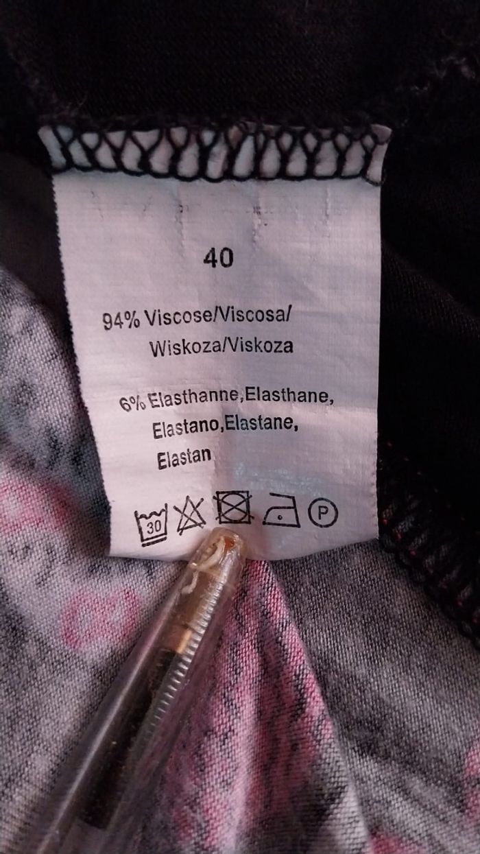 Tee-shirt femme T.40 - photo numéro 4