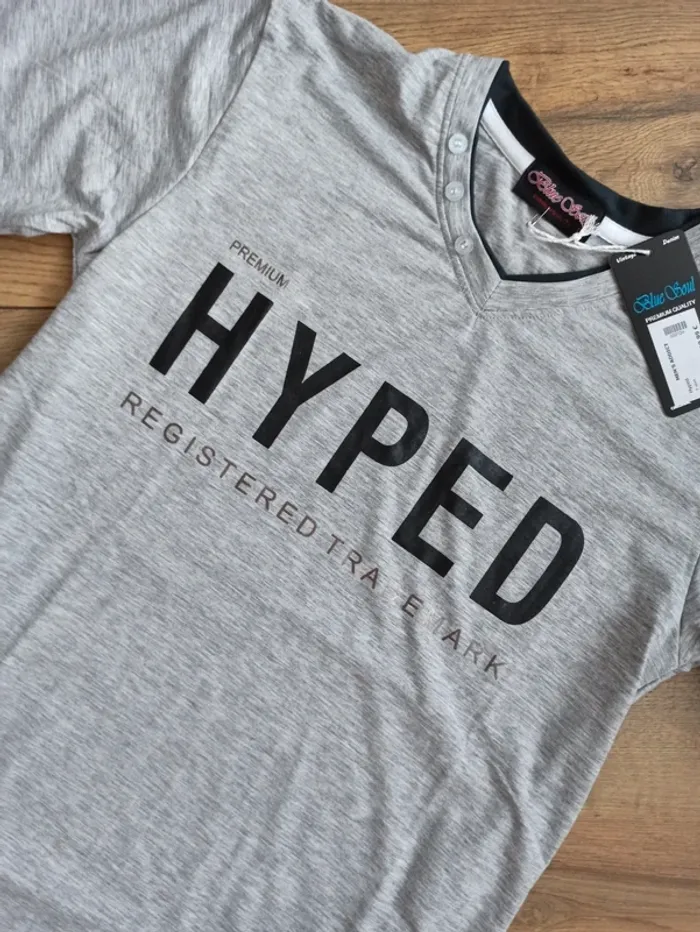 Tee shirt gris homme L - photo numéro 3