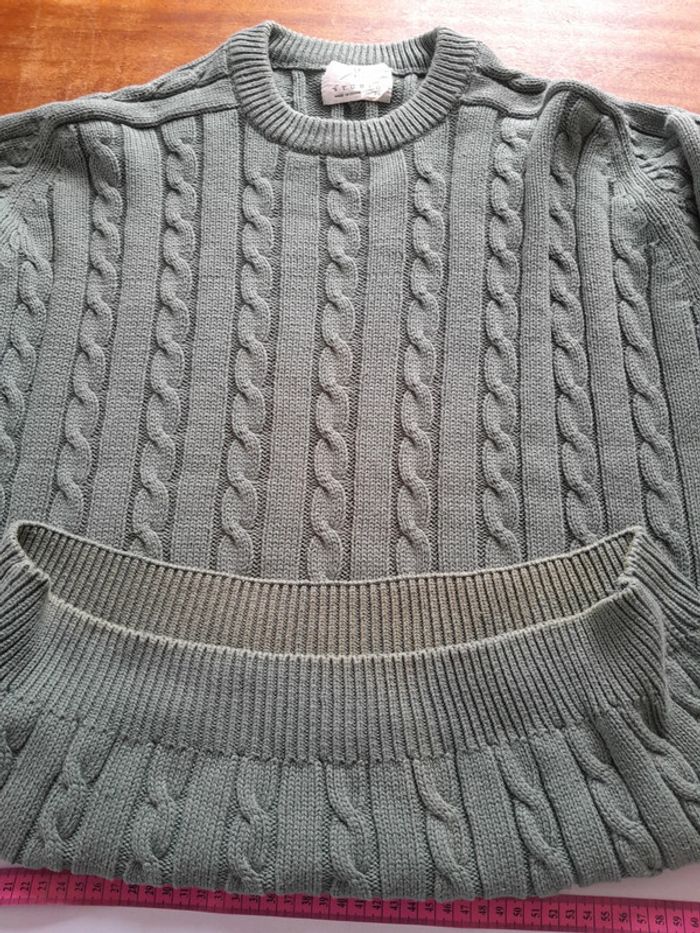 Pull coton  torsadé H C studio - photo numéro 5