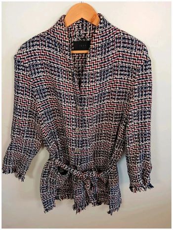 C24 veste marine/bordeaux IKKS L