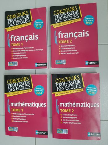 Collection Livres "Concours professeurs des écoles" (CRPE) - Neuf