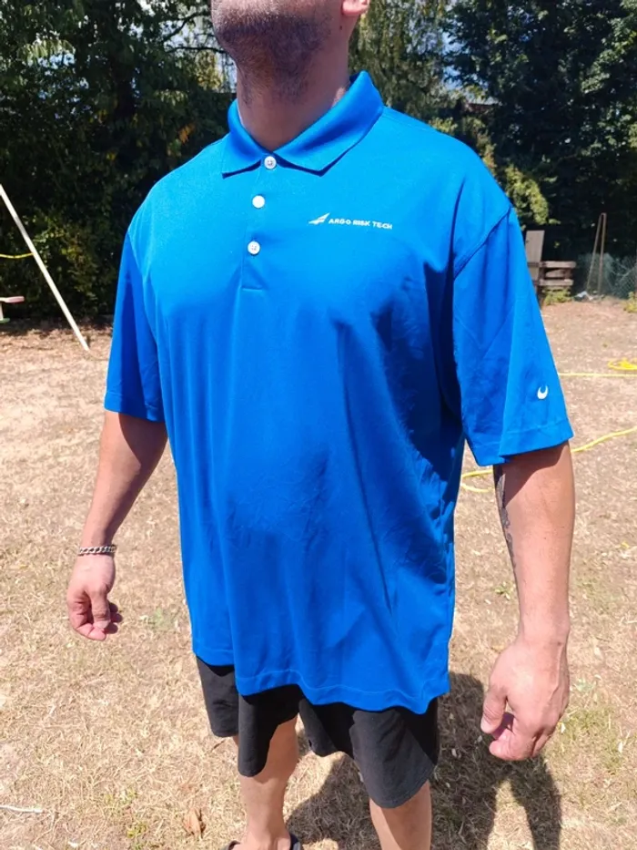 Polo argo risk tech nike golf Dri-fit XL - photo numéro 2