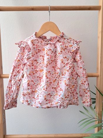 Blouse jacadi liberty betsy écureuil 3 ans parfait état