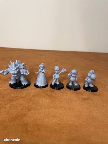 Figurines miniatures - Mario Bros avec Mario Luigi et autres