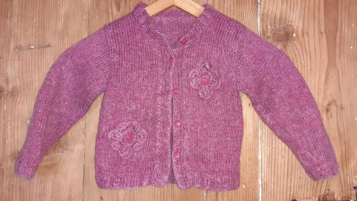 Gilet à fleurs